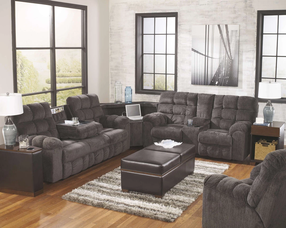 Ashley Furniture Acieona - Slate - Swivel Rocker Recliner Reclining Furniture 5 Ashley Furniture Acieona - Slate - Swivel Rocker Recliner Reclining Furniture