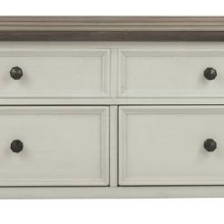 Ashley Furniture Bolanburg - White / Brown / Beige - Lift Top Cocktail Table Tables