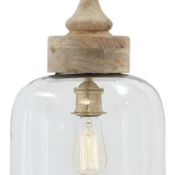 Ashley Furniture Faiz - Transparent - Glass Pendant Light (1/cn) Accessories