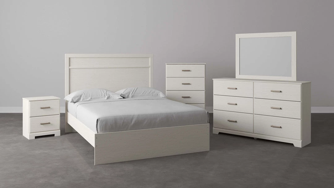 Signature Design By Ashley® Stelsie - White - Full Panel Bed 4 Signature Design By Ashley® Stelsie - White - Full Panel Bed
