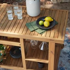 Ashley Furniture Kailani - Serving Cart Tables 32 Ashley Furniture Kailani - Serving Cart Tables