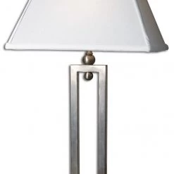 Uttermost Conrad Silver Table Lamp
