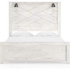 Signature Design By Ashley® Gerridan - Panel Bed With Sconces Beds