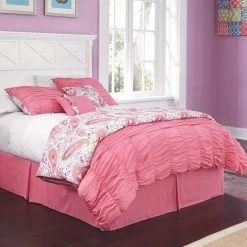 Ashley Furniture Kaslyn - White - Queen Panel Headboard