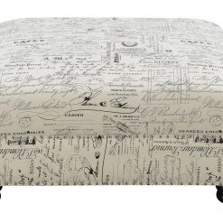 Emerald Home Ottomans Hutton II Tufted Ottoman, Ivory 11 Emerald Home Ottomans Hutton II Tufted Ottoman, Ivory