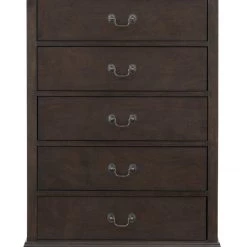 Ashley Furniture Chests Leewarden - Dark Brown - Five Drawer Chest
