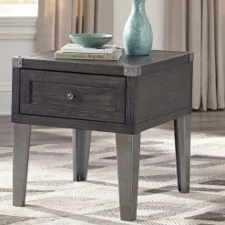 Ashley Furniture Tables Todoe - Gray Dark - Rectangular End Table 22 Ashley Furniture Tables Todoe - Gray Dark - Rectangular End Table