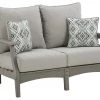 Signature Design By Ashley® Loveseats Visola - Gray - Loveseat W/cushion
