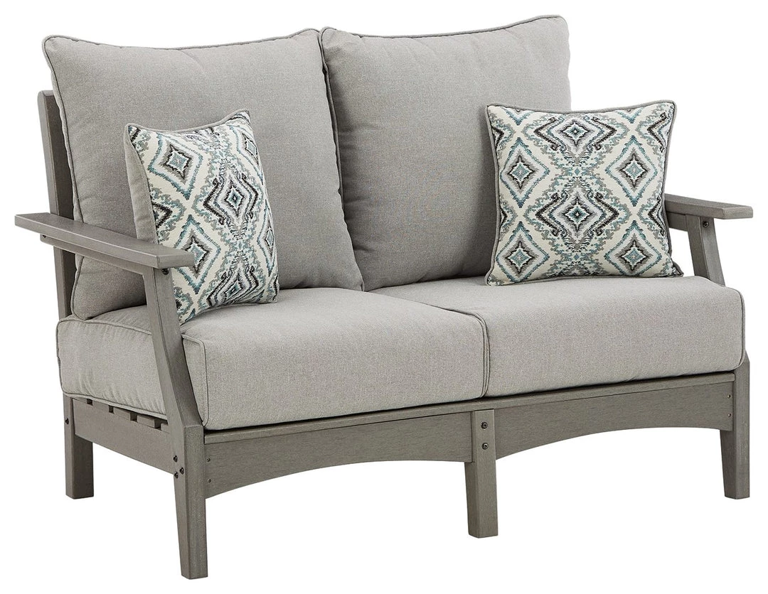 Signature Design By Ashley® Loveseats Visola - Gray - Loveseat W/cushion 3 Signature Design By Ashley® Loveseats Visola - Gray - Loveseat W/cushion