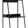 Ashley Furniture Yarlow - Black - Home Office Desk And Shelf 2 Ashley Furniture Yarlow - Black - Home Office Desk And Shelf