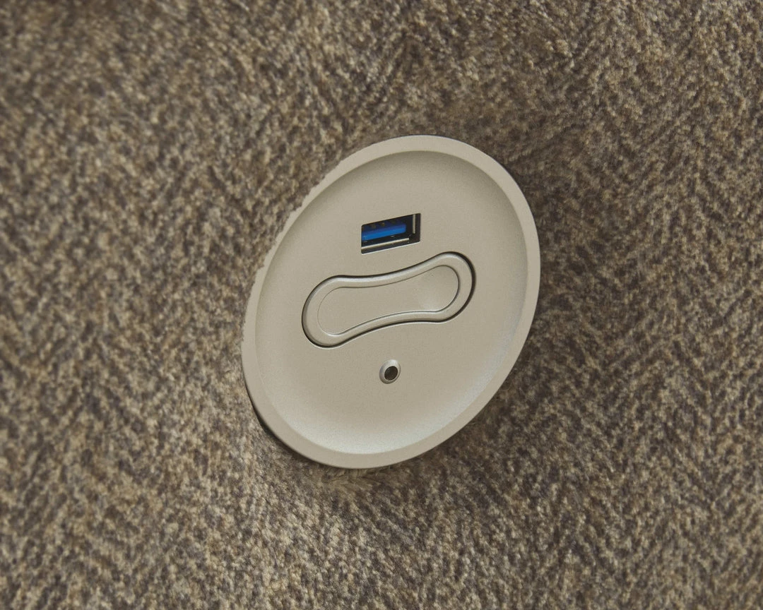 Signature Design By Ashley® Burkner - Mocha - Reclining Power Sofa, Reclining Power Loveseat, Power Rocker Recliner Reclining Furniture 5 Signature Design By Ashley® Burkner - Mocha - Reclining Power Sofa, Reclining Power Loveseat, Power Rocker Recliner Reclining Furniture