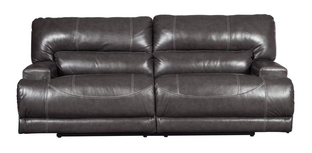 Ashley Furniture Reclining Furniture Mccaskill - Gray - 2 Seat Reclining Sofa 3 Ashley Furniture Reclining Furniture Mccaskill - Gray - 2 Seat Reclining Sofa