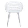 Moe's Home Collection Piazza Outdoor Chair White-m2