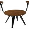Ashley Furniture Tables Ingel - Brown / Beige - Occasional Table Set (3/cn) 2 Ashley Furniture Tables Ingel - Brown / Beige - Occasional Table Set (3/cn)