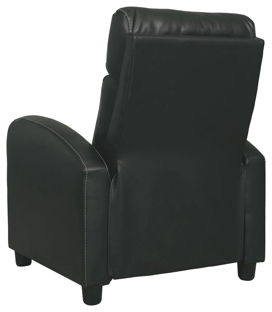 Ashley Furniture Reclining Furniture Declo - Black - Low Leg Recliner 9 Ashley Furniture Reclining Furniture Declo - Black - Low Leg Recliner