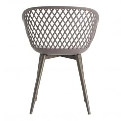 Moe's Home Collection Piazza Outdoor Chair Grey-m2