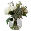 Uttermost Belmonte Floral Bouquet & Vase 1 Uttermost Belmonte Floral Bouquet & Vase