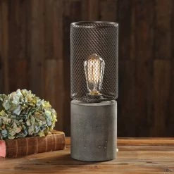 Uttermost Ledro Thick Concrete Lamp Accessories