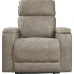 Ashley Furniture Rowlett - Fog - Pwr Recliner/adj Headrest