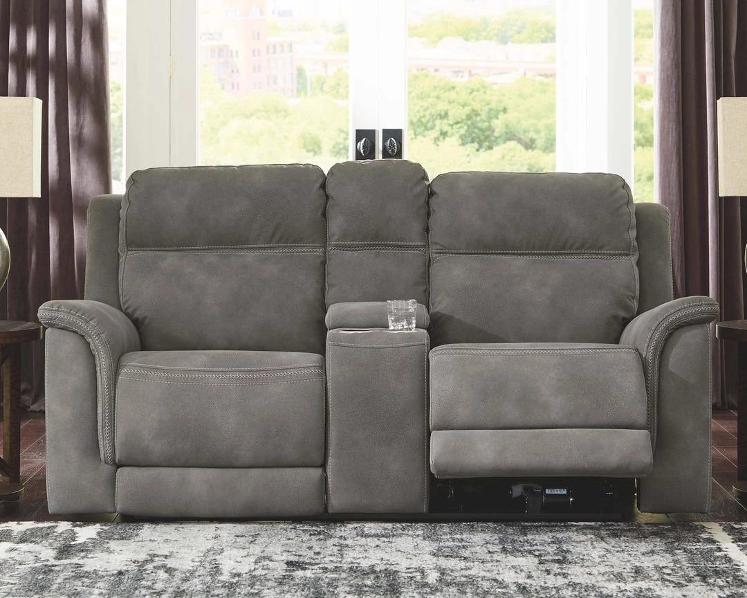 Ashley Furniture Next-gen Durapella - Slate - Pwr Rec Loveseat/con/adj Hdrst Loveseats 6 Ashley Furniture Next-gen Durapella - Slate - Pwr Rec Loveseat/con/adj Hdrst Loveseats