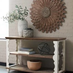 Ashley Furniture Alwyndale - Antique White/brown - Console Sofa Table Tables 9 Ashley Furniture Alwyndale - Antique White/brown - Console Sofa Table Tables