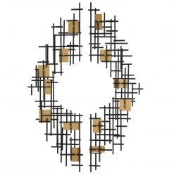 Accessories Uttermost Reflection Metal Grid Wall Decor, S/2