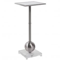 Uttermost Laton Silver Accent Table Tables