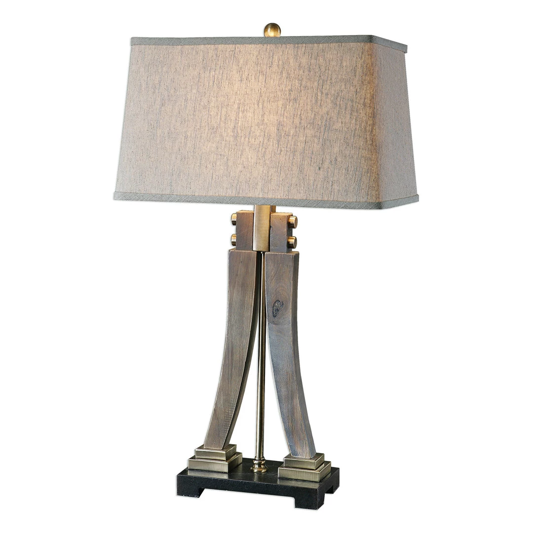 Uttermost Yerevan Wood Leg Lamp 3 Uttermost Yerevan Wood Leg Lamp