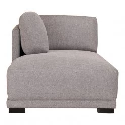Moe's Home Collection Romeo Chaise Left Grey