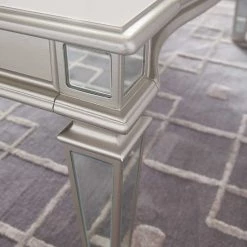 Ashley Furniture Tessani - Silver - Rectangular Cocktail Table