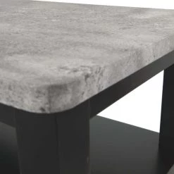 Ashley Furniture Tables Ezmonei - Black/gray - Chair Side End Table