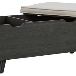 Signature Design By Ashley® Yarlow - Dark Gray - Storage Bench 11 Signature Design By Ashley® Yarlow - Dark Gray - Storage Bench