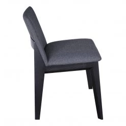 Moe's Home Collection Deco Ash Dining Chair Charcoal-m2 Chairs