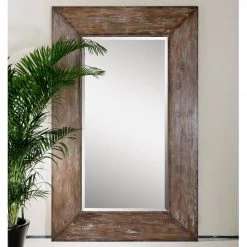Accessories Uttermost Langford Large Wood Mirror