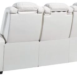 Signature Design By Ashley® Party PWR REC Sofa With ADJ Headrest