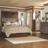 Signature Design By Ashley® Juararo - Dark Ultimate Best In Class Dresser, Mirror, Panel Headboard Bedroom Sets