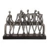 Uttermost Camaraderie Aged Silver Figurine Table Decor