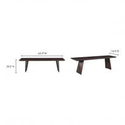Moe's Home Collection Vidal Bench Benches 19 Moe's Home Collection Vidal Bench Benches