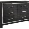 Ashley Furniture Kaydell - Patterned - Dresser, Mirror