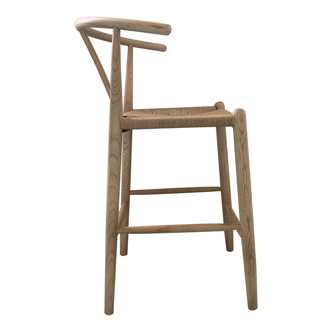 Moe's Home Collection Ventana Barstool Natural Stools 6 Moe's Home Collection Ventana Barstool Natural Stools