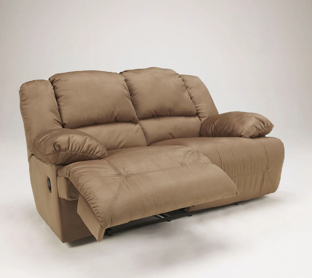 Signature Design By Ashley® Hogan - Mocha - 2 Pc. - Reclining Sofa, Loveseat Reclining Furniture 5 Signature Design By Ashley® Hogan - Mocha - 2 Pc. - Reclining Sofa, Loveseat Reclining Furniture