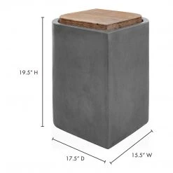 Moe's Home Collection Marquis Outdoor Stool Benches