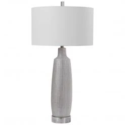 Uttermost Kathleen Metallic Silver Table Lamp