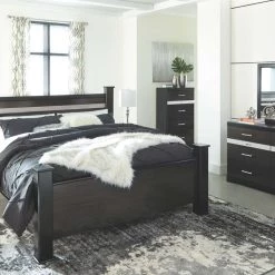 Ashley Furniture Nightstands Starberry - Black - One Drawer Night Stand