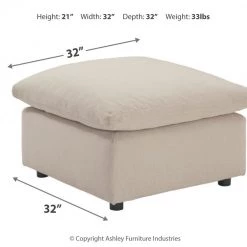 Ashley Furniture Savesto - Oversized Cottony - Accent Ottomans