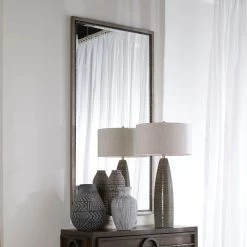 Uttermost Theo Oversized Industrial Mirror Accessories