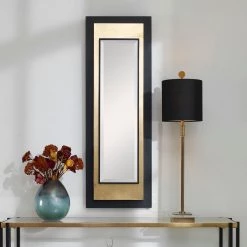 Accessories Uttermost Roston Black & Gold Mirror