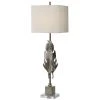 Uttermost Luma Metallic Silver Lamp 2 Uttermost Luma Metallic Silver Lamp