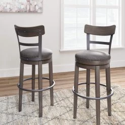 Ashley Furniture Caitbrook - Dark Gray - Tall Uph Swivel Barstool(1/cn) 21 Ashley Furniture Caitbrook - Dark Gray - Tall Uph Swivel Barstool(1/cn)