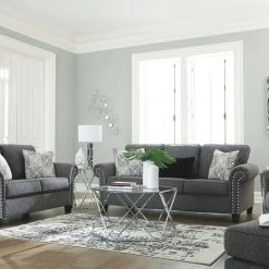 Ashley Furniture Agleno - Charcoal - Chair Chairs